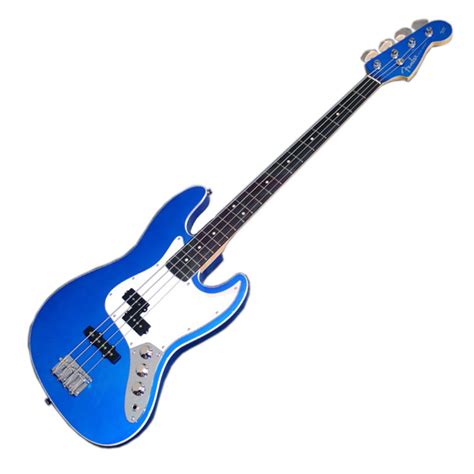 Fender AERODYNE Jazz Bass, Lake Placid Blue at Gear4music.com