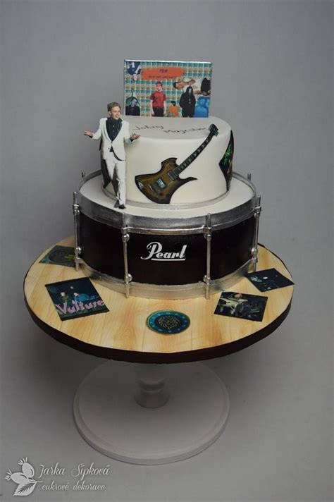 Music rock cake - Decorated Cake by JarkaSipkova - CakesDecor