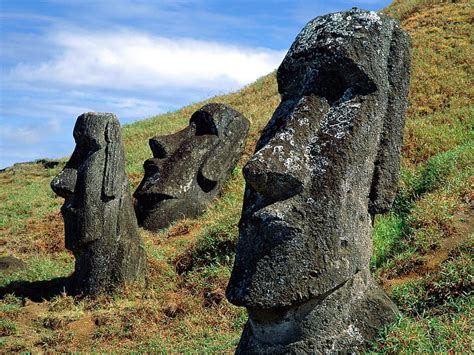 Free download | HD wallpaper: Moai, Easter Island, statue, ancient ...