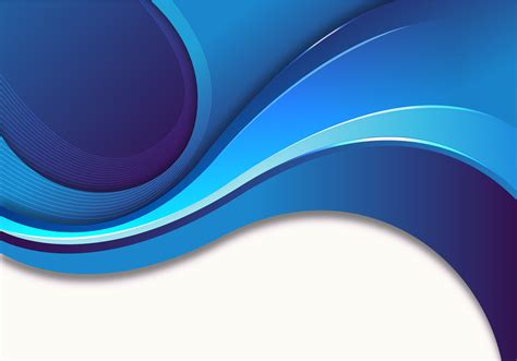 Blue-abstract-wave-vector-wallpaper