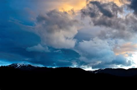 Stormy sunset over Mt. Ashland « Ashland Daily Photo