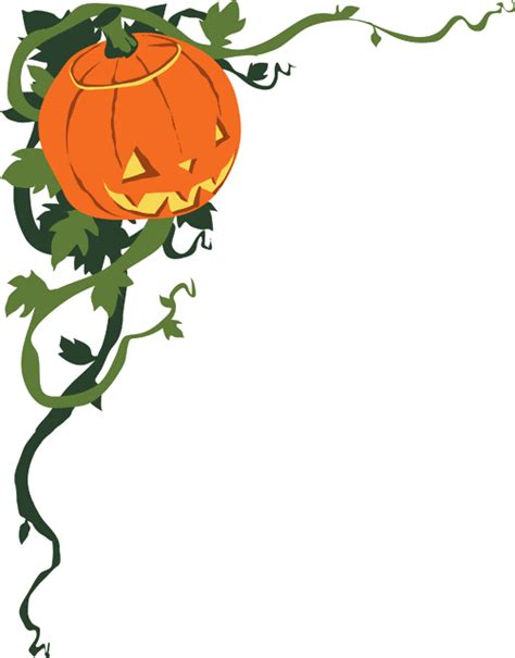 Jack-O-Lantern Corner | ClipArt ETC