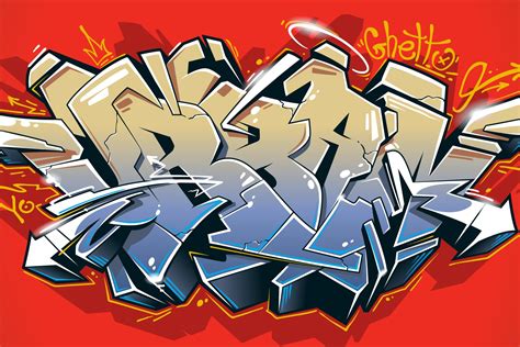 Urban | Graffiti Vector Art (742830) | Illustrations | Design Bundles