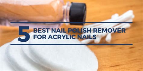 5 Best Nail Polish Remover For Acrylic Nails Reviews of 2021 | Nubo Beauty
