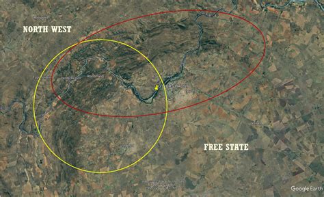 Vredefort Dome Map