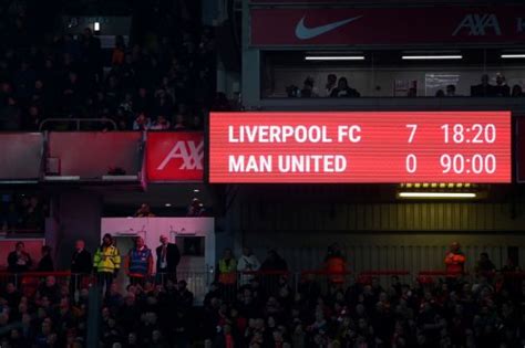 Liverpool humiliate Manchester United with 7-0 Premier League drubbing ...