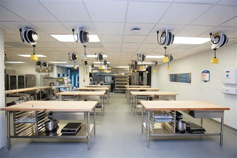 Efficient Teaching Kitchens at New Orleans Culinary Institute