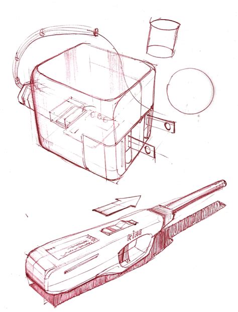 Industrial Design Products Sketches