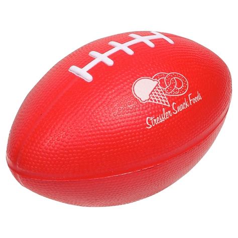 Customized Large Football Stress Ball with Printed Logo