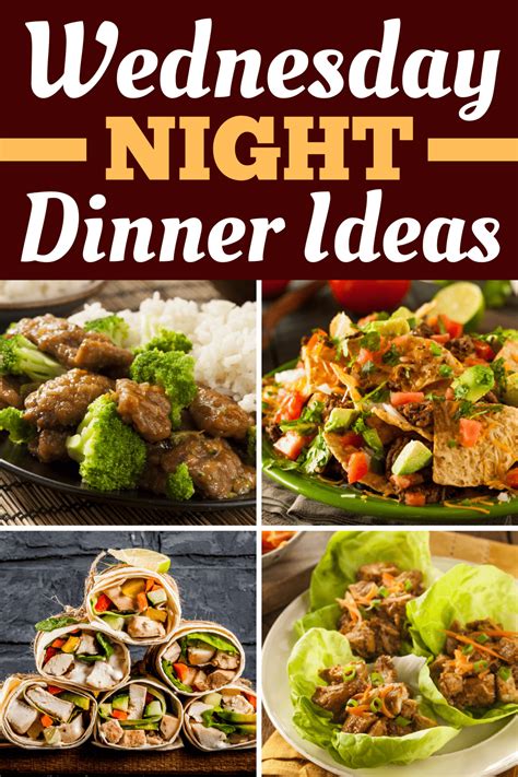 25 Quick Wednesday Night Dinner Ideas - Insanely Good