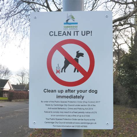 Dog Fouling Signs - Dog Control Signs - No Dog Fouling Signs