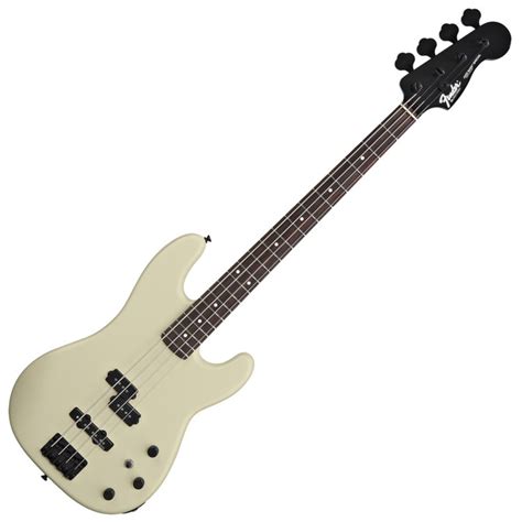 Fender Duff McKagan Precision Bass Guitar, Pearl White at Gear4music