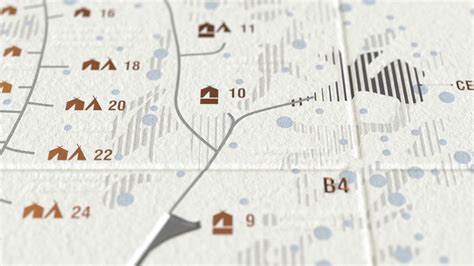 Desert Resort Maps | Booking Map Detail 3 | Behance