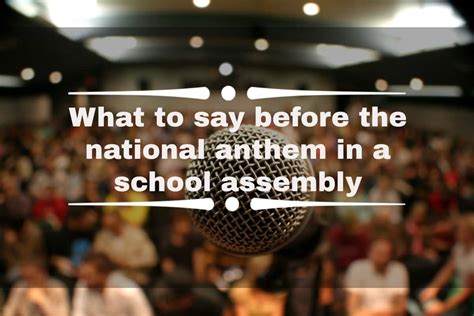 What to say before the national anthem in a school assembly - Tuko.co.ke