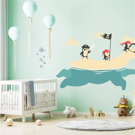 Penguin Nursery - Etsy