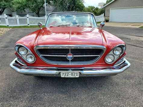 1961 Chrysler 300 Convertible Red RWD Automatic G - Classic Chrysler 300 1961 for sale