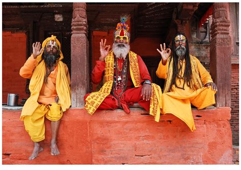 Foto 3 Sadhus - (Hindu Holyman) in Nepal - Immagini Da Stampare Gratis ...