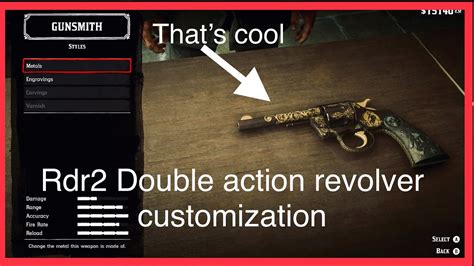 Top 3 Double action revolver customization (Red dead redemption 2 ...