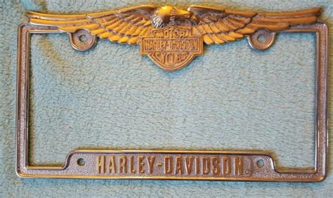 Harley davidson license plate frame images | harleydavidsonpics