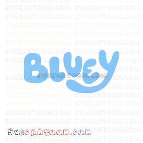 Bluey Logo svg dxf eps pdf png