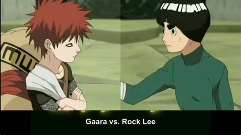 GAARA VS ROCKLEE FULL FIGHT| NARUTO HD - YouTube