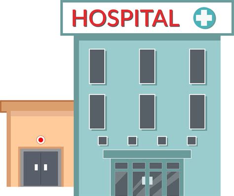 illustration hospital building and ambulance 24701003 PNG