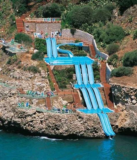 crazy water slide