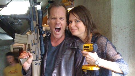 Mary Lynn Rajskub And Kiefer Sutherland