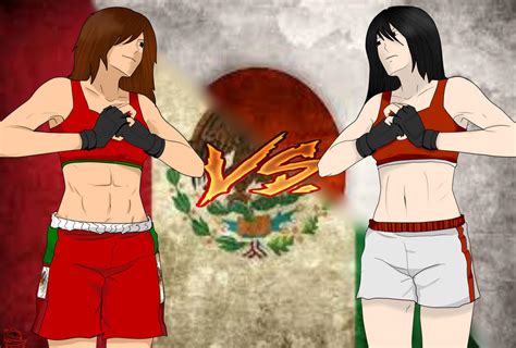 Mexico vs Japan by AmberlocK24601 on DeviantArt