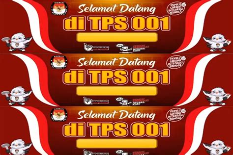 VARIASI Banner Selamat Datang TPS CDR, Unduh Soft File Gambar Desain Spanduk Selamat Datang di ...