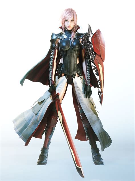 Lightning from the Final Fantasy Series | Game-Art-HQ