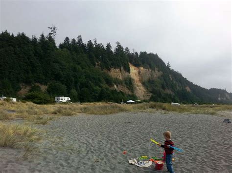 Gold Bluffs Beach Campground Prairie Creek Redwoods State Park