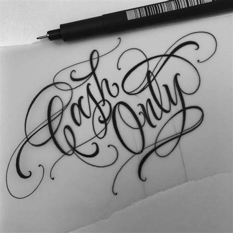 💰 - #tattoo #tattoos #letteringtattoo #art #lettering #letters #freehand #drawing #blackta ...