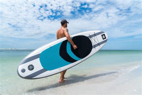 Roc Inflatable Stand Up Paddle Boards with Premium SUP Paddle Board Accessories, Wide Stable ...