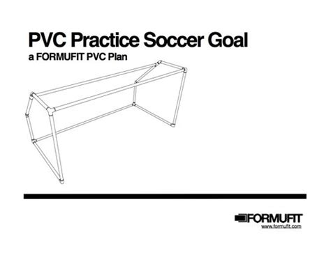 PVC Kids Soccer Goal | Soccer goal, Kids soccer goal, Soccer