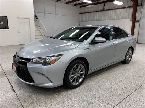 Used 2017 Toyota Camry Hybrid SE Sedan 4D for sale at Roberts Auto Sales in Modesto, CA. We're ...