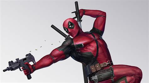 Deadpool With Gun Art, deadpool, artist, artwork, artstation ...