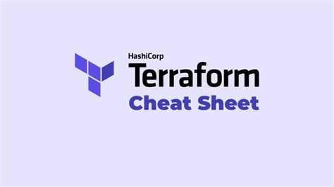 Terraform Cheat Sheet | Gineesh Madapparambath