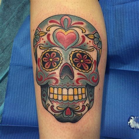 By Juan Camporeale Calaveras Mexicanas Tattoo, Tatuajes Tattoos, Sugar Skull Tattoos, Raven ...