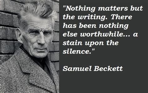 Samuel beckett, Beckett quotes, Literature