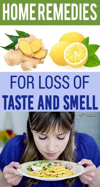 Home Remedies For Loss Of Taste And Smell - Remedies Lore