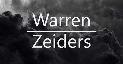 Merch | Warren Zeiders