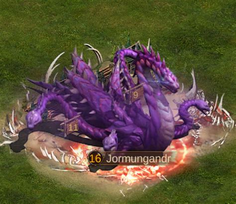 Jormungandr | Evony Bosses | Evony TKR Guide