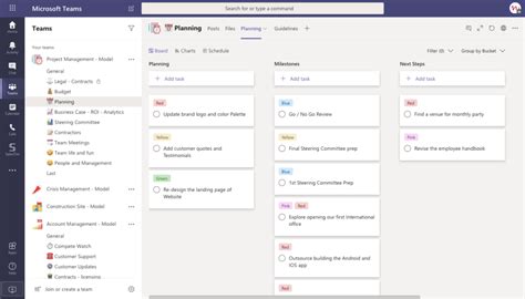 Microsoft Planner Templates in Teams: 15 Examples - nBold