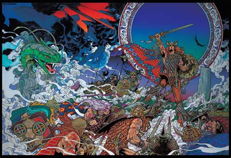 Tuatha Dé Danann Gods Set 1 | Jim FitzPatrick