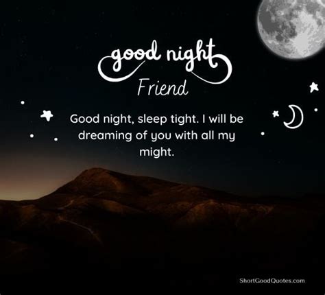 Funny Good Night Messages for Friends in English - ShortGoodQuotes