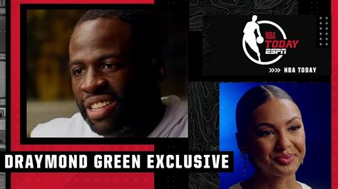 Draymond Green EXCLUSIVE interview with Malika Andrews | NBA Today