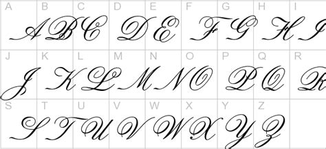 Old Fashioned Cursive Alphabet - Photos Alphabet Collections