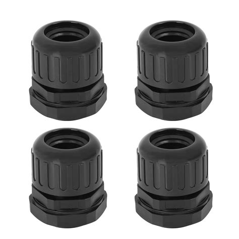 Cable Gland Nylon Plastic Tube Connectors with Lock Nut and Gaskets ...