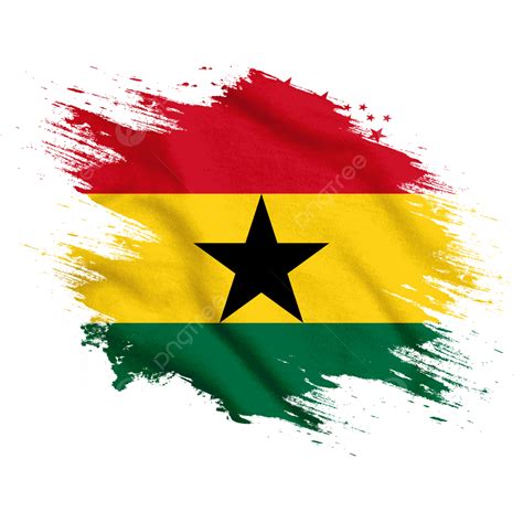 Ghana Watercolor Brush Flag, Flag, World Cup 2022, Ghana PNG ...